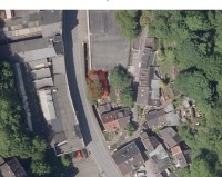 58762 Altena: Kleines Abbruchhaus am Rand von Industriegebiet