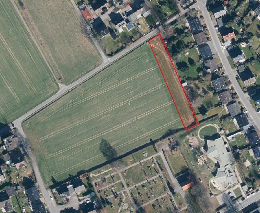 Dortmund - Unna - Holzwickede: Ackerfläche an Ortsgrenze